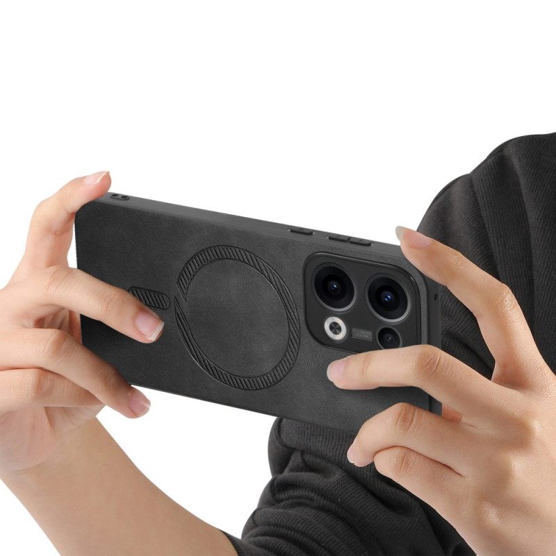 Hoesje Oppo Reno 13 5g Magsafe-compatibel Leerlook