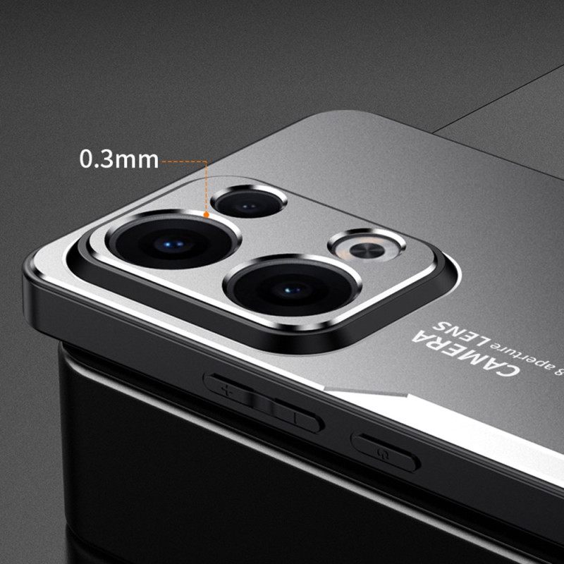 Hoesje Oppo Reno 13 5g Metaaleffect