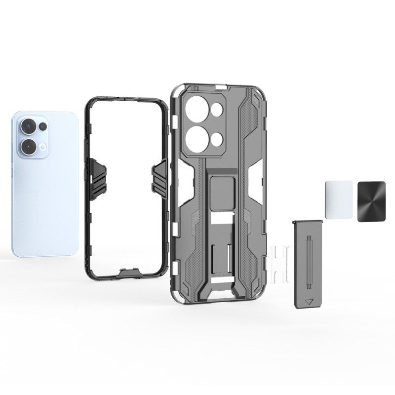 Hoesje Voor Oppo Reno 13 5g Ultrabestendige Geïntegreerde Standaard