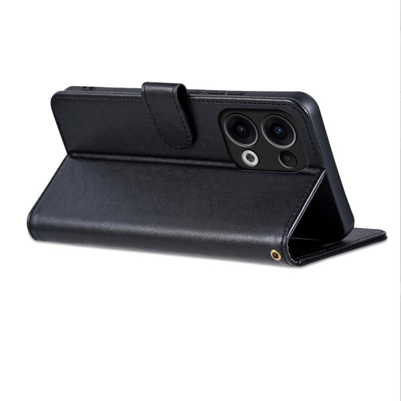 Leren Hoesje Oppo Reno 13 5g Azns Bescherming Hoesje