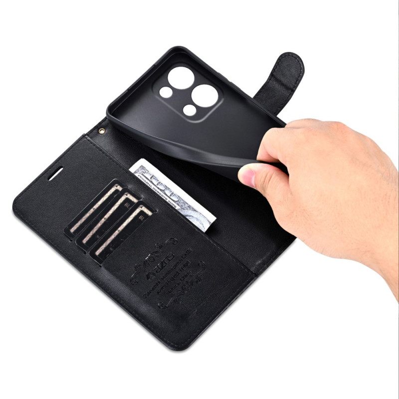 Leren Hoesje Oppo Reno 13 5g Azns Bescherming Hoesje