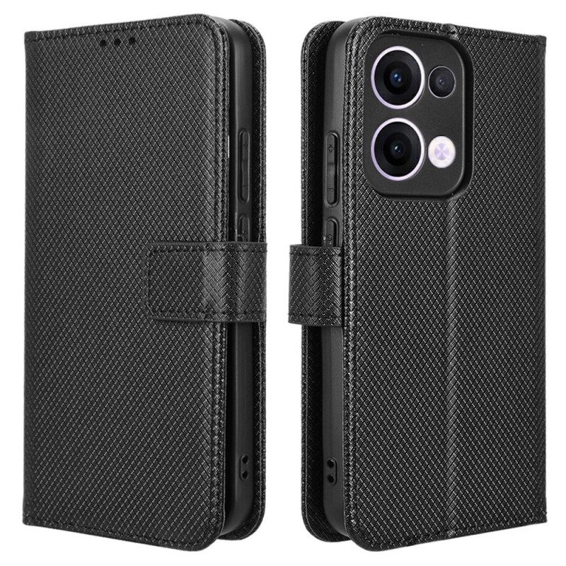 Leren Hoesje Oppo Reno 13 5g Bandstippen