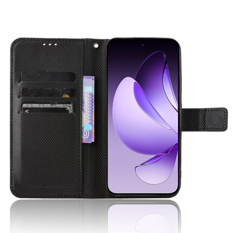 Leren Hoesje Oppo Reno 13 5g Bandstippen