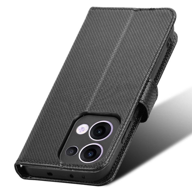 Leren Hoesje Oppo Reno 13 5g Bandstippen