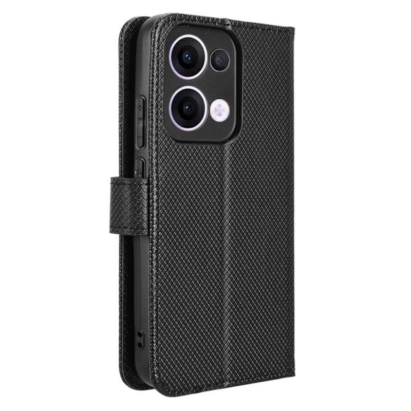 Leren Hoesje Oppo Reno 13 5g Bandstippen