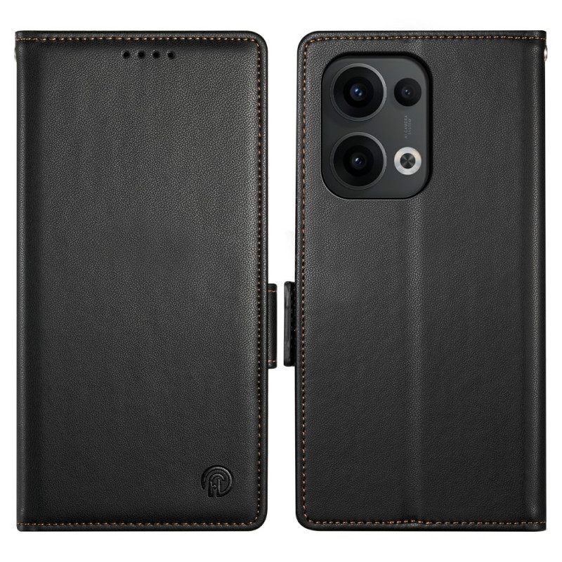 Leren Hoesje Oppo Reno 13 5g Decoratieve Klinknagel Bescherming Hoesje