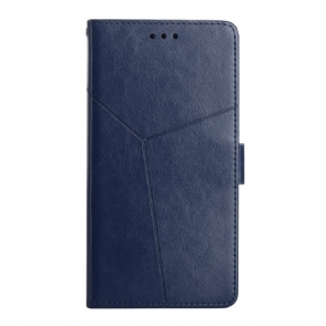 Leren Hoesje Voor Oppo Reno 13 5g Y-design Met Bandje