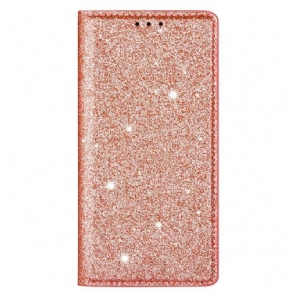 Bescherming Hoesje voor Xiaomi 13 Folio-hoesje Paillettenstijl