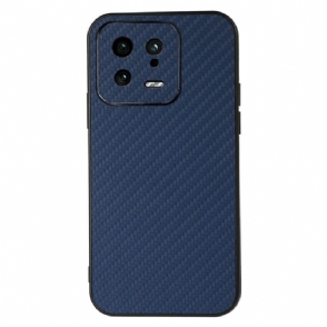 Hoesje voor Xiaomi 13 Klassieke Koolstofvezel