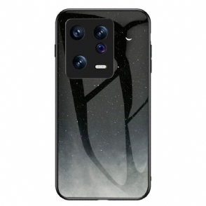 Hoesje voor Xiaomi 13 Patroon Van Gehard Glas