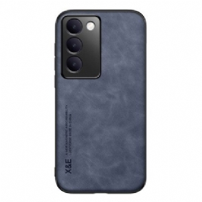 Cover Hoesje Vivo V40 Se 5g Telefoonhoesje Leerlook