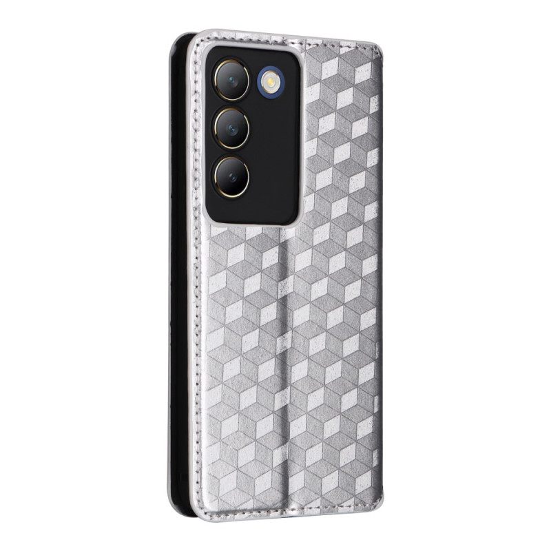 Folio-hoesje Vivo V40 Se 5g Diamanten Bescherming Hoesje