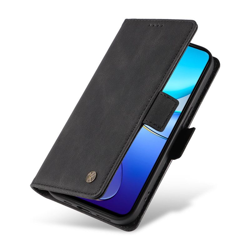 Folio-hoesje Vivo V40 Se 5g Yikatu Suède-effect