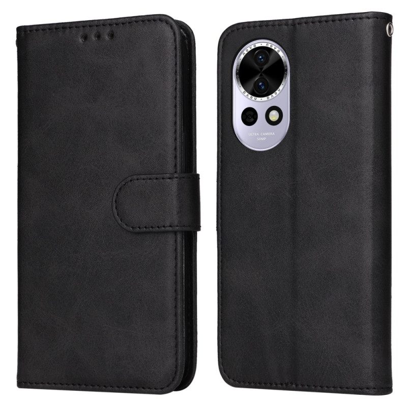 Bescherming Hoesje Huawei Nova 13 Kunstleren Bandje