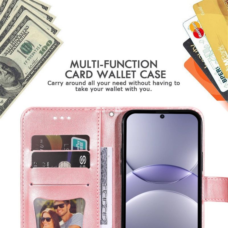 Leren Hoesje Voor Huawei Nova 13 Mandala-print