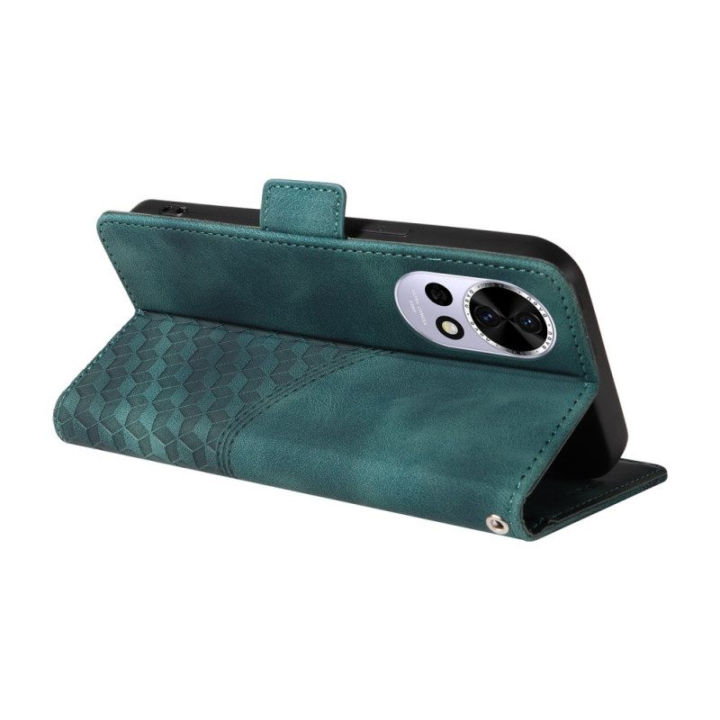 Leren Hoesje Voor Huawei Nova 13 Sterrenpatroon