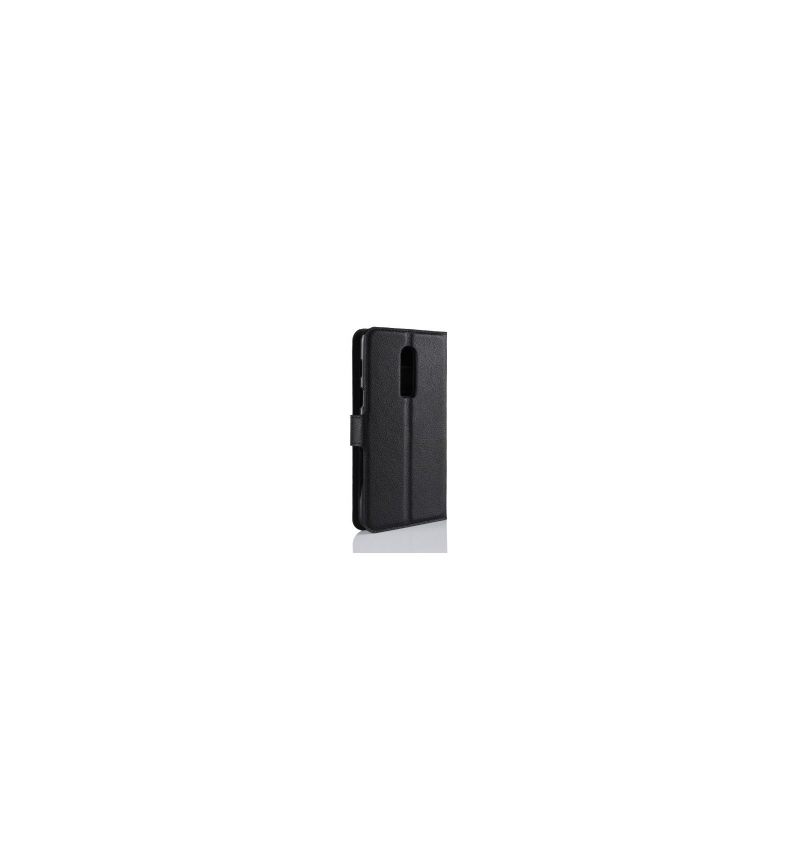 Leren Hoesje voor OnePlus 6 Bescherming Portemonnee Leren Stijl Leren Portemonnee
