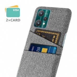 Hoesje voor Realme 9 Pro Doek Kaarthouder