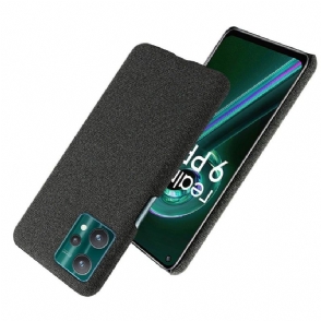 Hoesje voor Realme 9 Pro Stoffen Bekleding