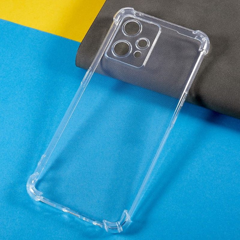 Hoesje voor Realme 9 Pro Transparante Versterkte Hoeken