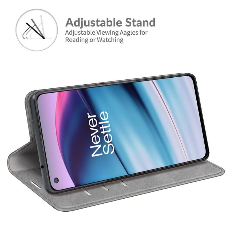 Case voor OnePlus Nord CE 5G Kunstleer Functie Stand