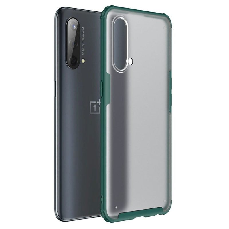 Hoesje voor OnePlus Nord CE 5G Armor Series Semi Clear