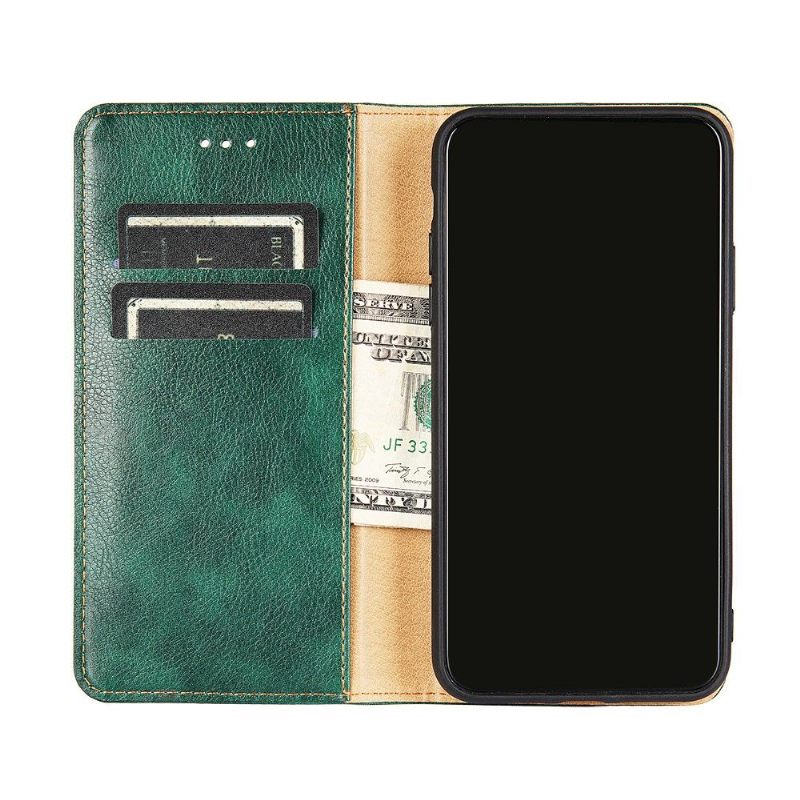 Telefoonhoesje voor OnePlus Nord CE 5G Bescherming Folio-hoesje Puur Kunstleer