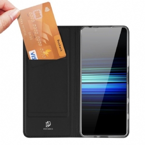 Cover voor Sony Xperia 5 II Zakelijk Satijneffect