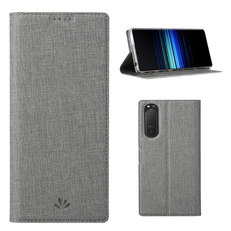 Folio-hoesje voor Sony Xperia 5 II Ondersteuningsfunctie Voor Beugels
