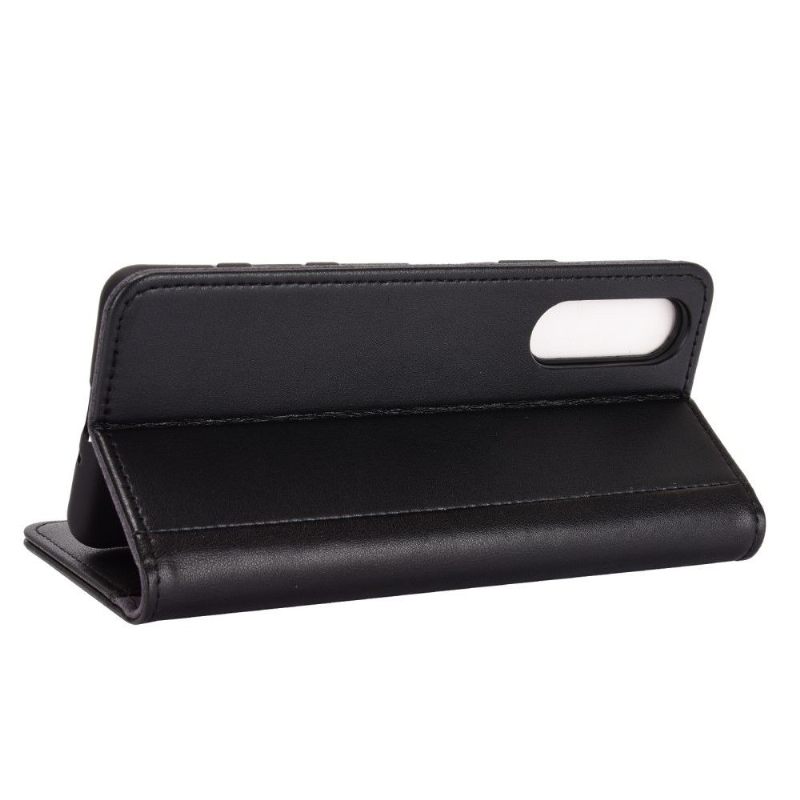 Folio-hoesje voor Sony Xperia 5 II Premium Leer