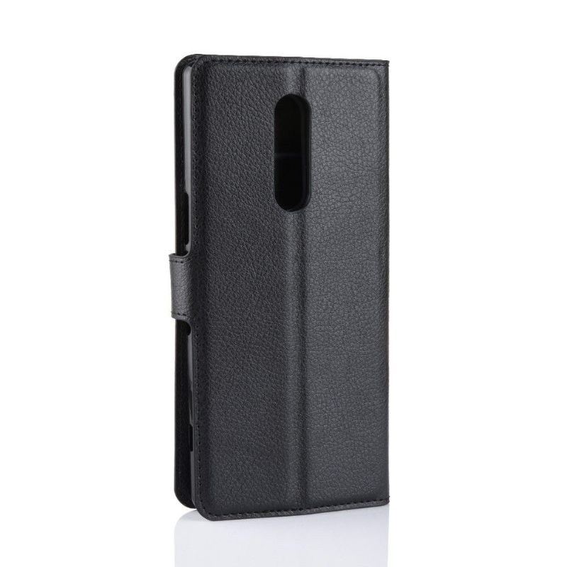 Cover voor Sony Xperia 1 Stijl Lederen Kaarthouder