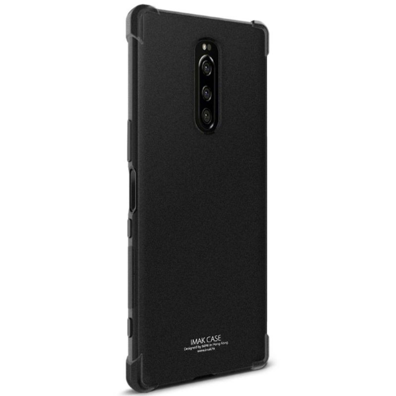Hoesje voor Sony Xperia 1 Klasse Protect - Mat Zwart