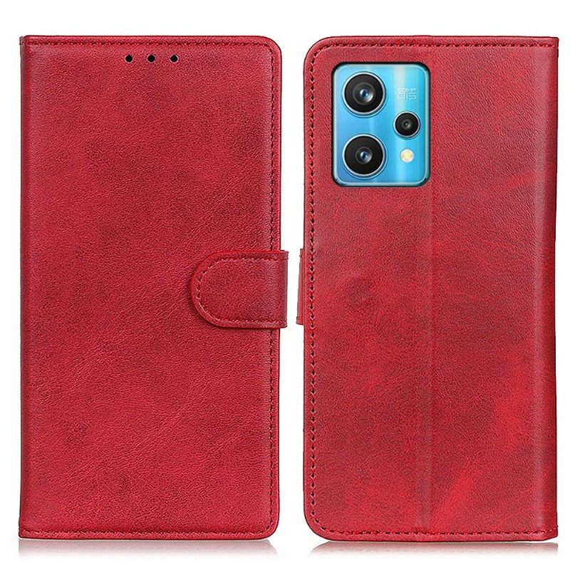 Flip Case voor Realme 9 Pro Plus Marius Mat Leereffect