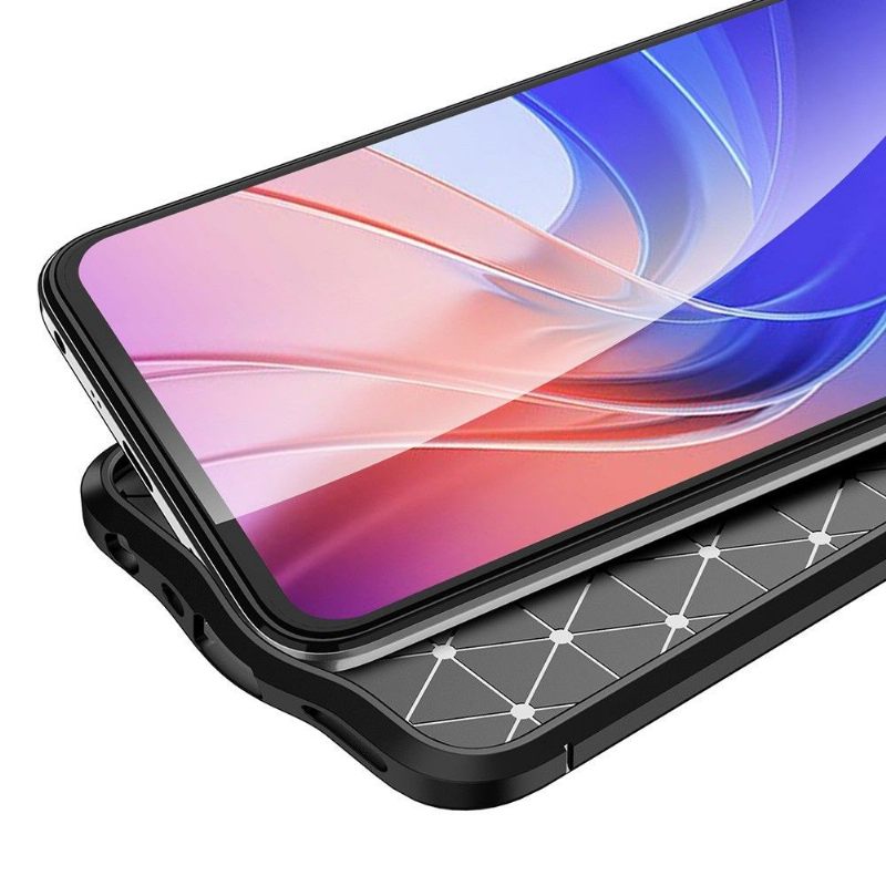 Hoesje voor Realme 9 Pro Plus Anti-fall Slang Met Korrelafwerking