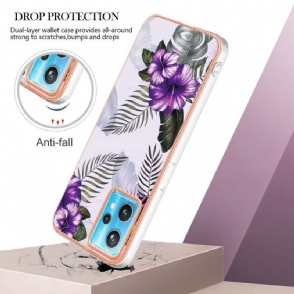 Hoesje voor Realme 9 Pro Plus Exotische Bloemen