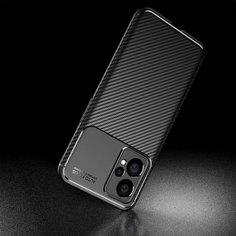 Hoesje voor Realme 9 Pro Plus Koolstofvezelstijl