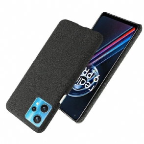 Hoesje voor Realme 9 Pro Plus Stoffen Bekleding