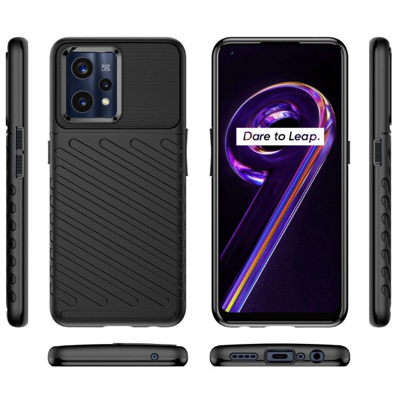 Hoesje voor Realme 9 Pro Plus Thor-serie Siliconen