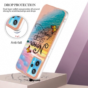 Telefoonhoesje voor Realme 9 Pro Plus Stop Nooit Met Dromen
