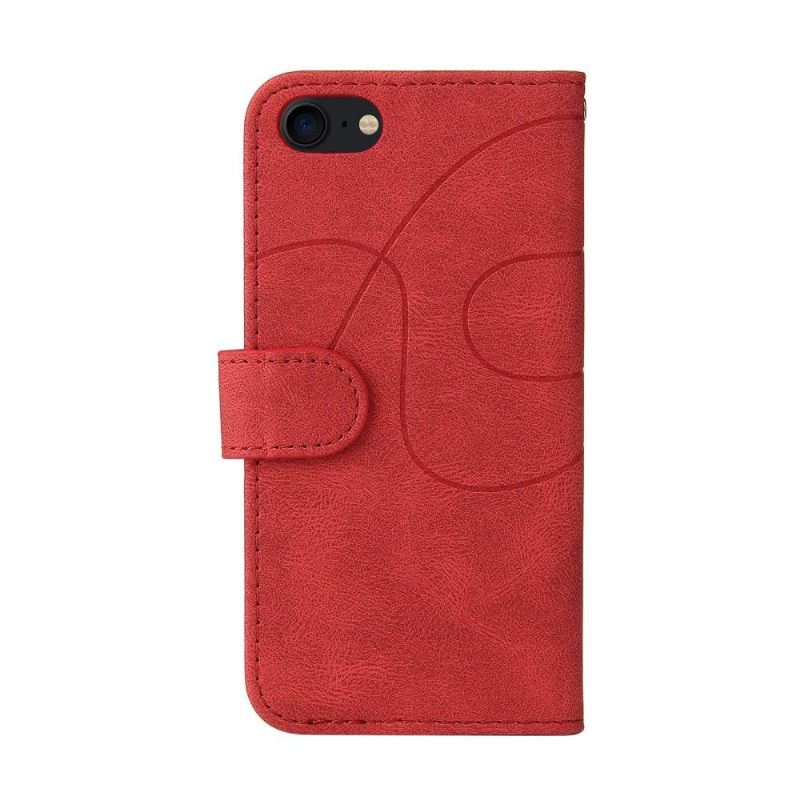 Folio-hoesje voor iPhone SE 2022 Bicolor Artistiek