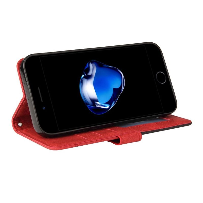 Folio-hoesje voor iPhone SE 2022 Bicolor Artistiek