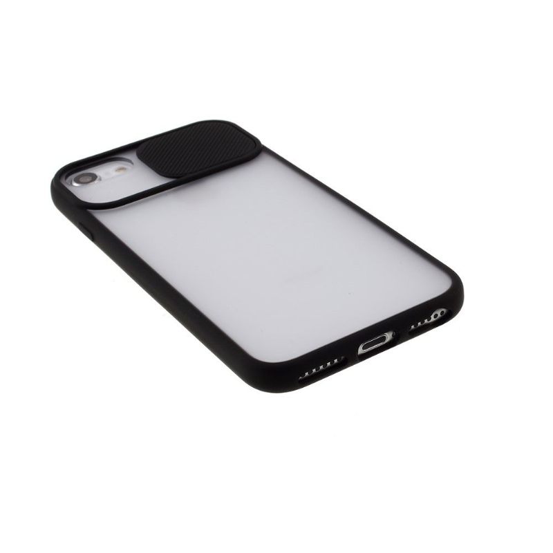 Hoesje voor iPhone SE 2022 Bescherming Hoesje Met Lensbescherming