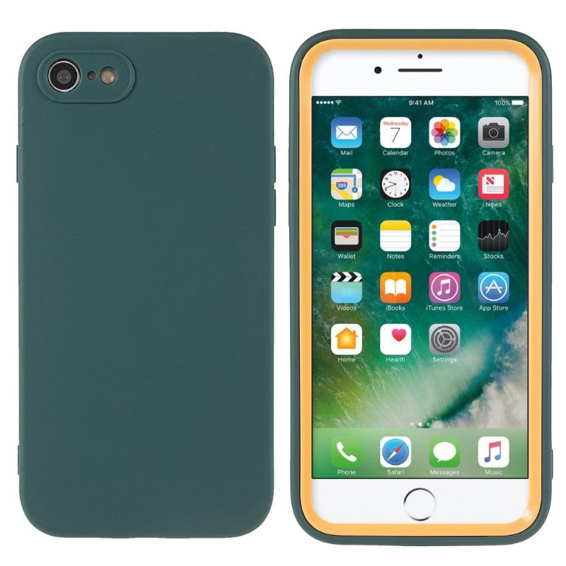Hoesje voor iPhone SE 2022 Dubbel Kleurbestendig