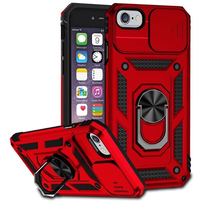 Hoesje voor iPhone SE 2022 Ondersteuningsfunctie Voor Cameraschuif
