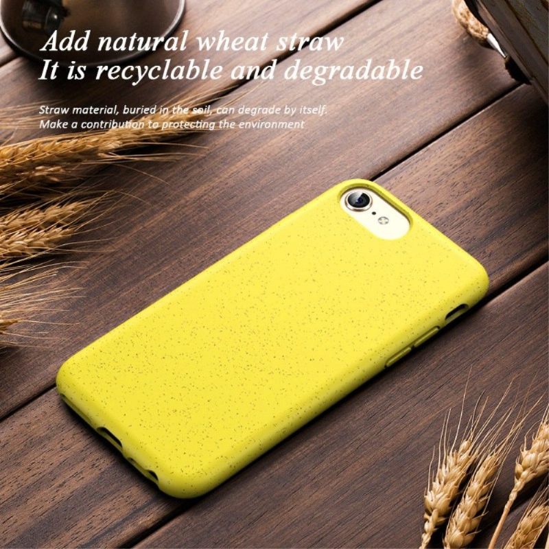 Hoesje voor iPhone SE 2022 Tarwe Stro Stijl
