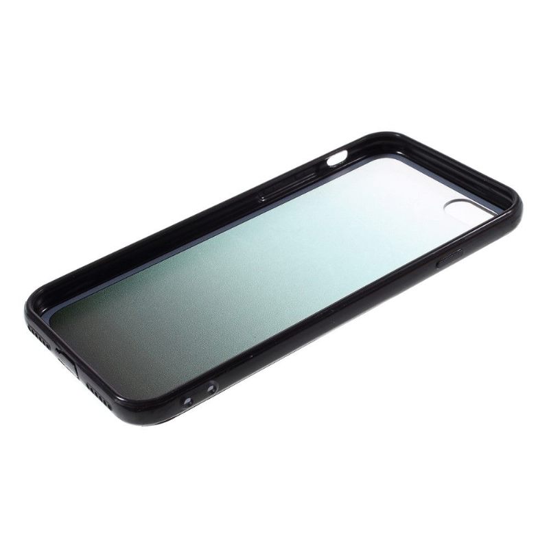 Hoesje voor iPhone SE 2022 Transparant Verloop