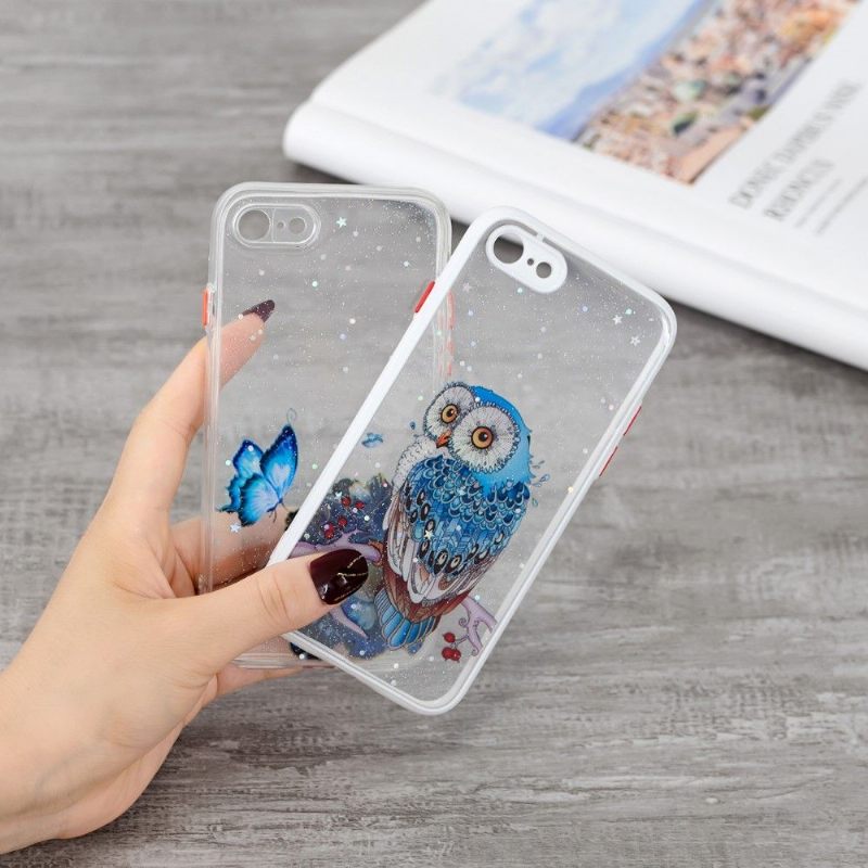 Hoesje voor iPhone SE 2022 Uil