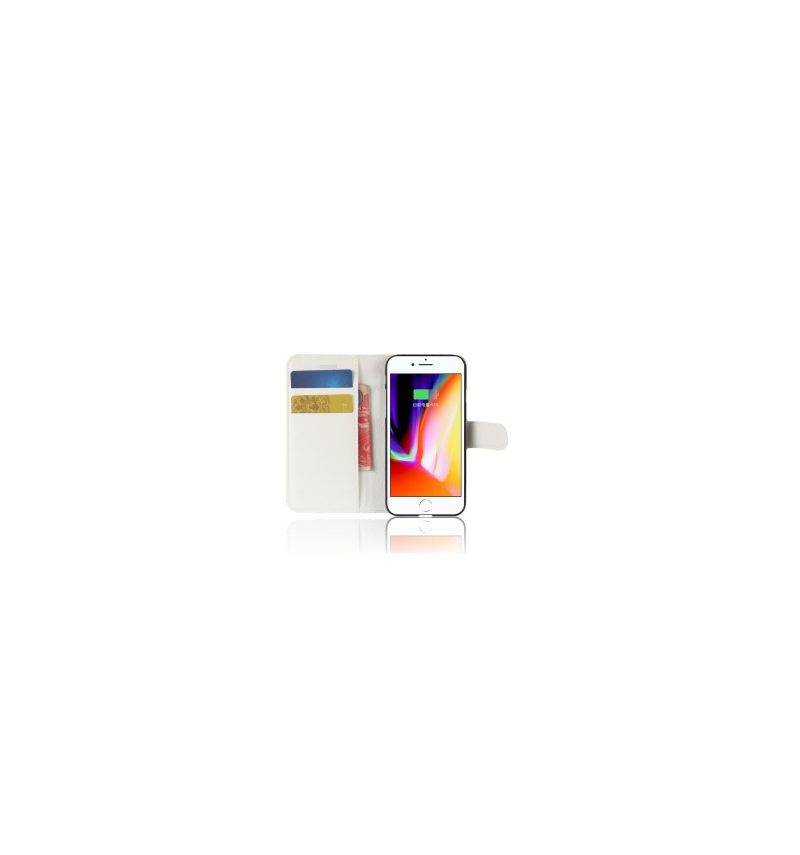 Leren Hoesje voor iPhone SE 2022 Bescherming Portemonnee Leren Leerstijl