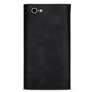 Leren Hoesje voor iPhone SE 2022 Portemonnee Leren Ledereffect N.bekus