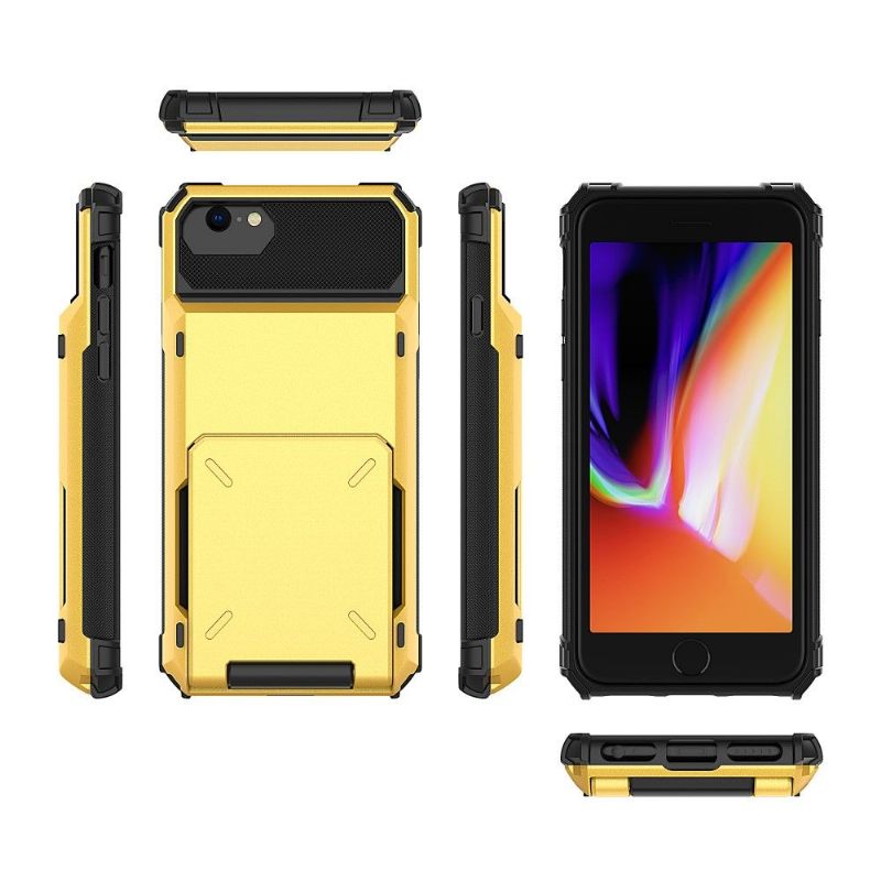 Telefoonhoesje voor iPhone SE 2022 Bescherming Hoesje Folio-hoesje Kaarthouder Flip Bescherming